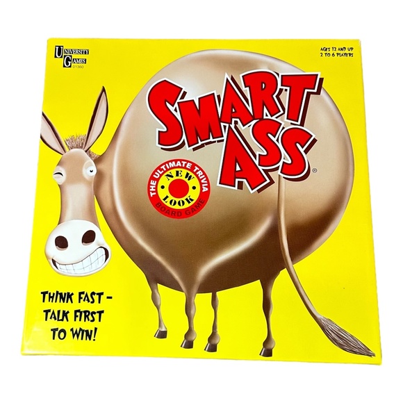 University Games Smart Ass The Ultimate Trivia Board Game - Picture 2 of 5
